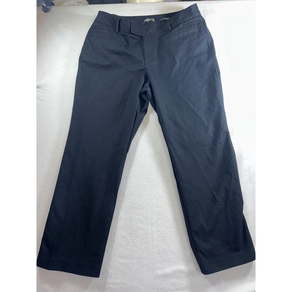 Eddie Bauer Pants - Eddie Bauer Pants Black Womens Blakely Fit Flat Front Stretch size 16Plus